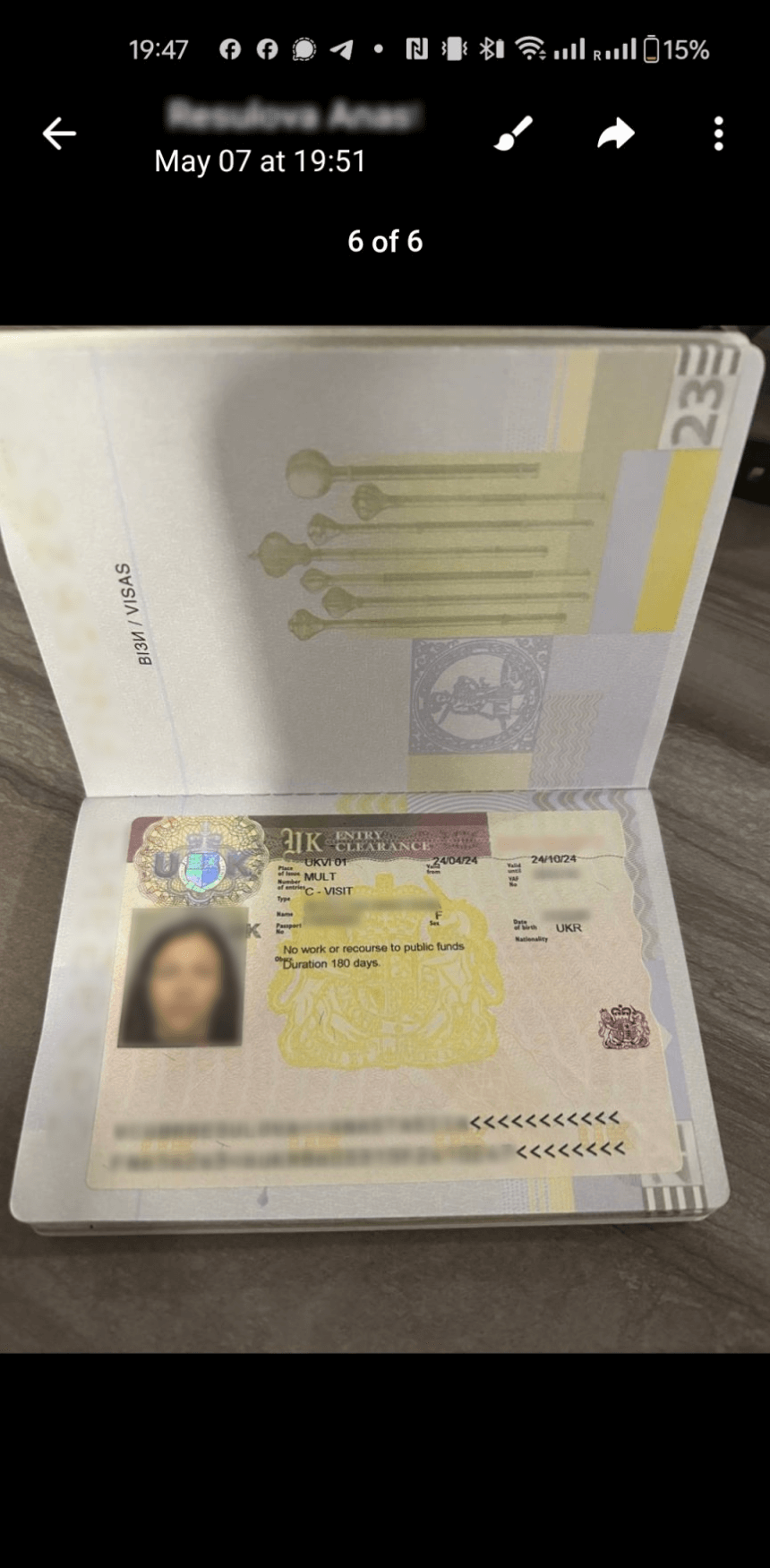 UK visa 10