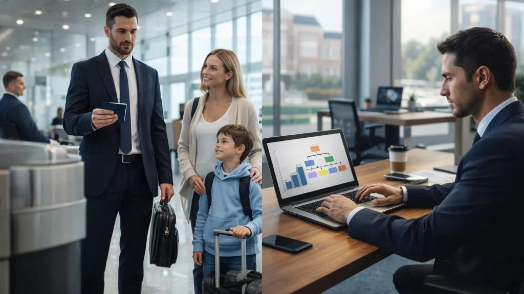 Въезд в США и начало работы