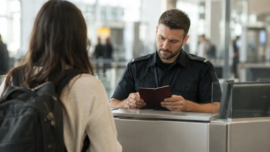 Passport control at US entry on a B1/B2 visa