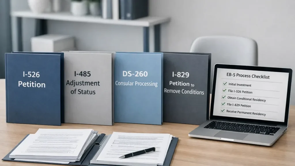 Формы и документы для грин-карты по программе EB-5